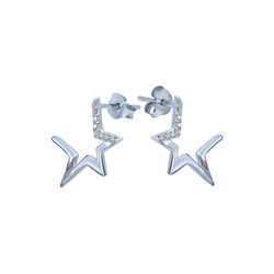 Silver Stud Earring STS-5953